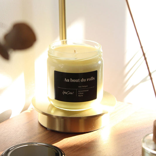 "Au Bout du Rolls" Bougie Aromathérapie Yes Cire ! Boutique Yes Cire 
