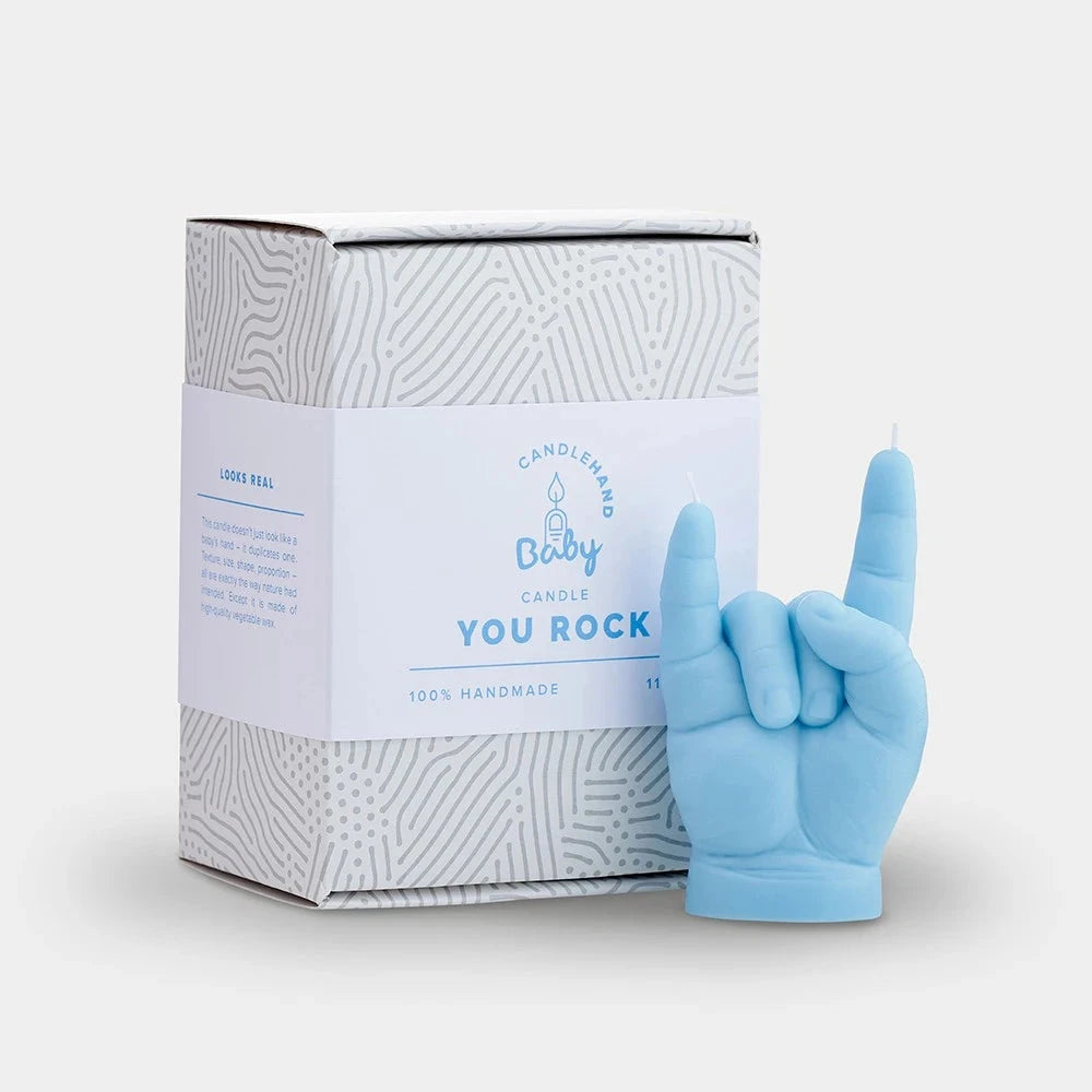 Baby Candle "Your Rock" - Candlehand Boutique Candlehand 