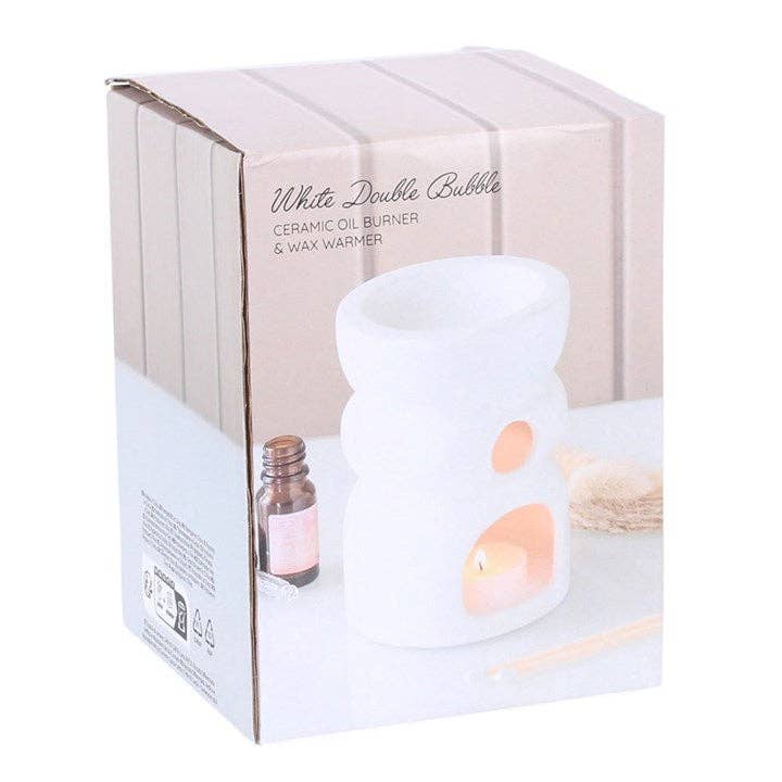 Brûleur d'huile et chauffe-cire Double Bubble Boutique Something Different Wholesale 