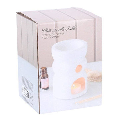 Brûleur d'huile et chauffe-cire Double Bubble Boutique Something Different Wholesale 
