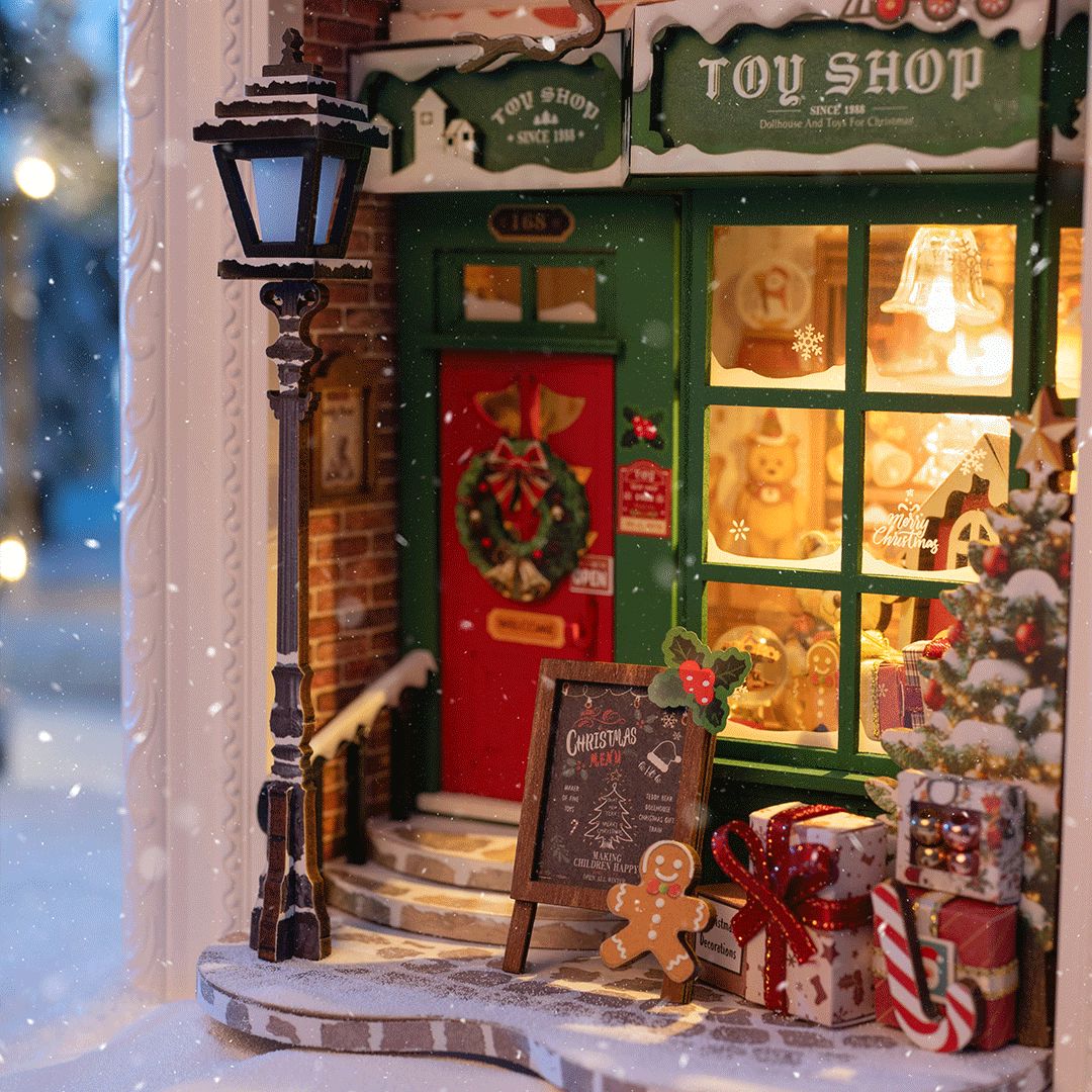 Cadre Santa's Toy Shop DP006 Rolife Boutique Rolife Robotime 