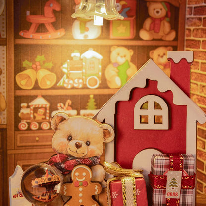 Cadre Santa's Toy Shop DP006 Rolife Boutique Rolife Robotime 