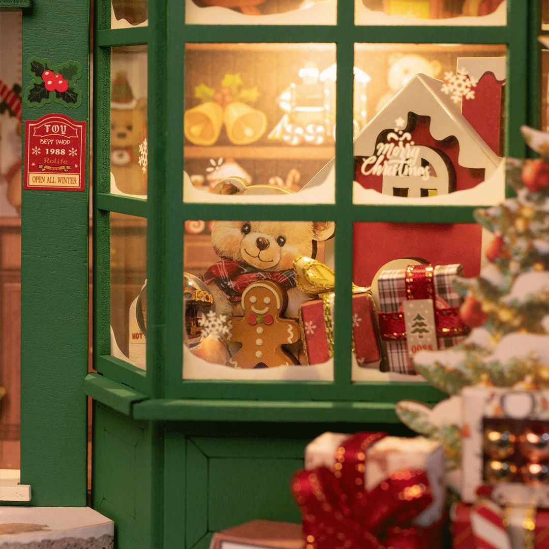 Cadre Santa's Toy Shop DP006 Rolife Boutique Rolife Robotime 