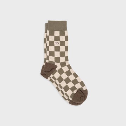 Chaussettes en coton peigné à carreaux - Hockenheim Boutique Billybelt 