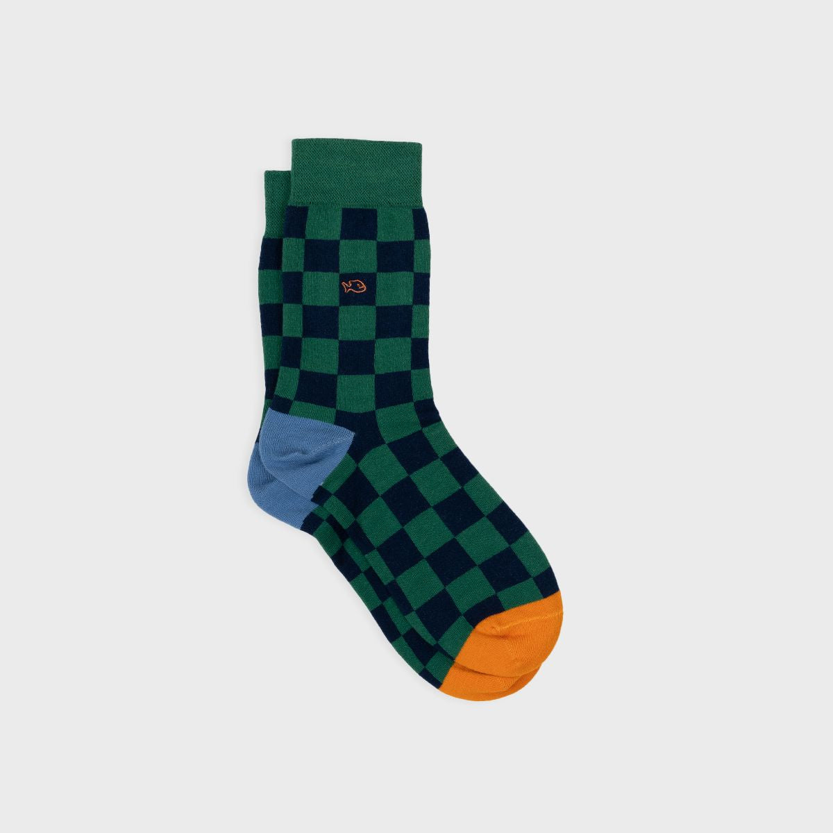 Chaussettes en coton peigné carreaux - Bakou Boutique Billybelt 