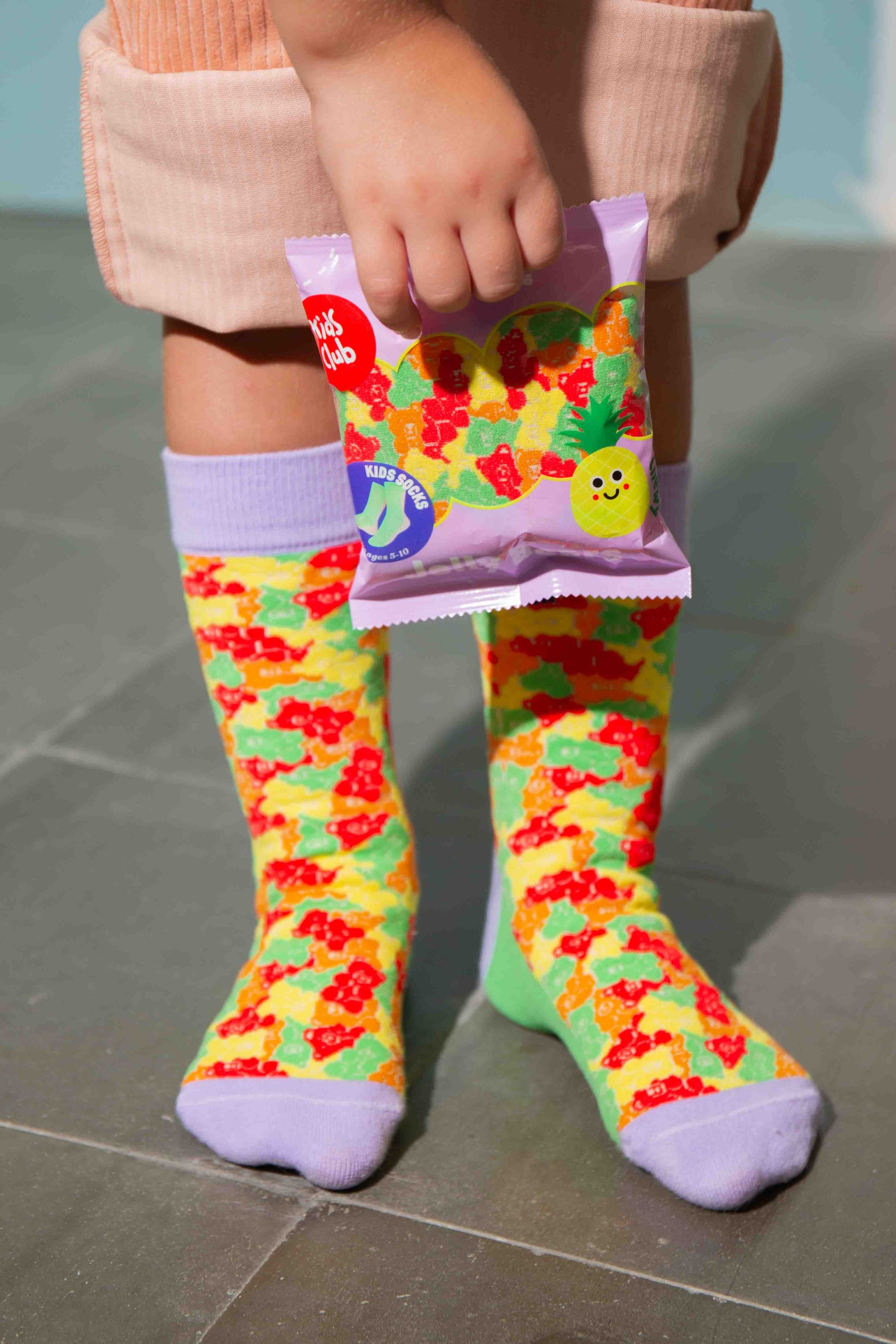 chaussettes bonbons ourson