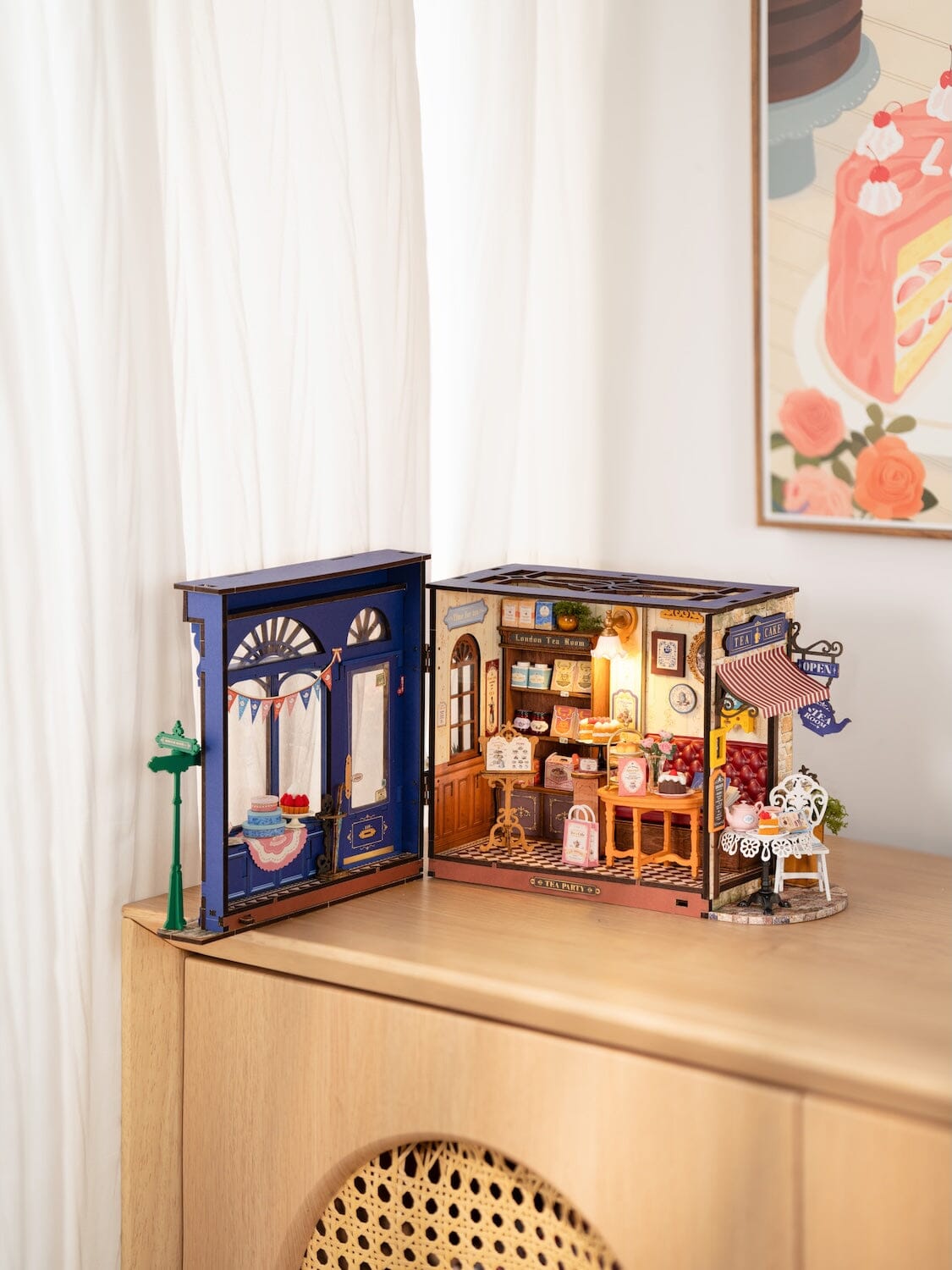 DIY - Maquette Salon de thé Rolife DG171 Boutique Rolife Robotime 