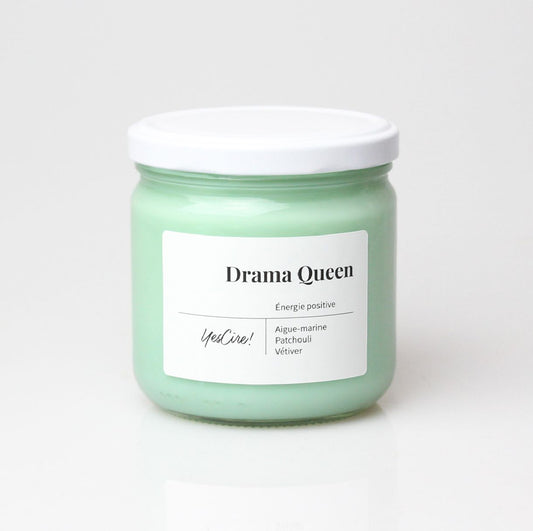 "Drama Queen" Bougie Lithothérapie Yes Cire ! Boutique Yes Cire 