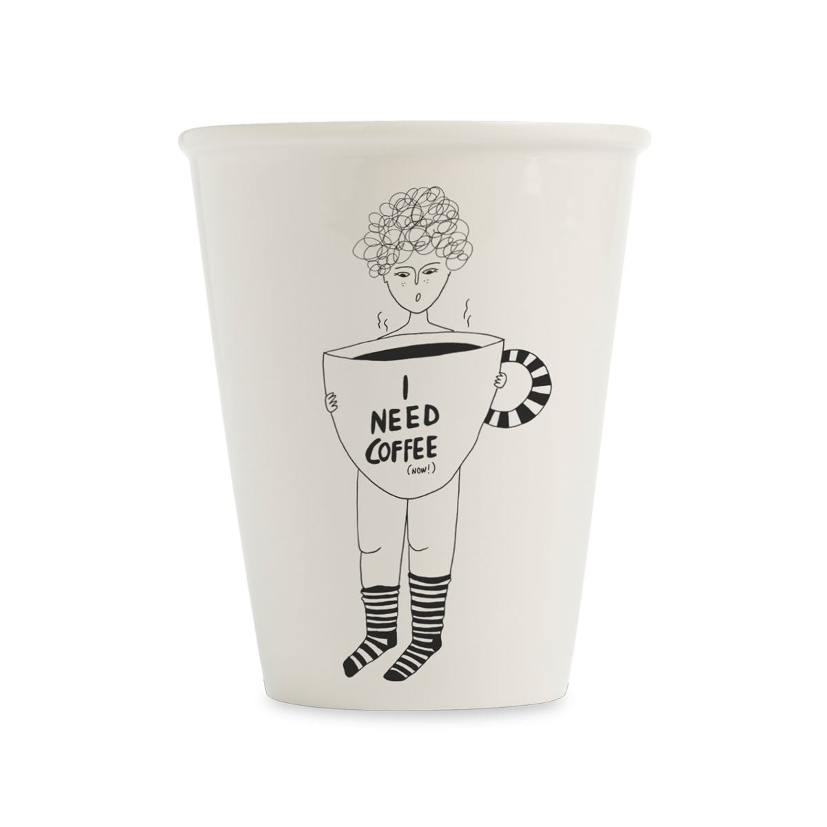 Gobelet en porcelaine – Helen b Boutique Helen B Coffee now 