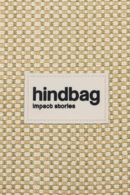 House ordinateur AVA Hindbag Boutique Hindbag S - 13 pouces Tressage nude 