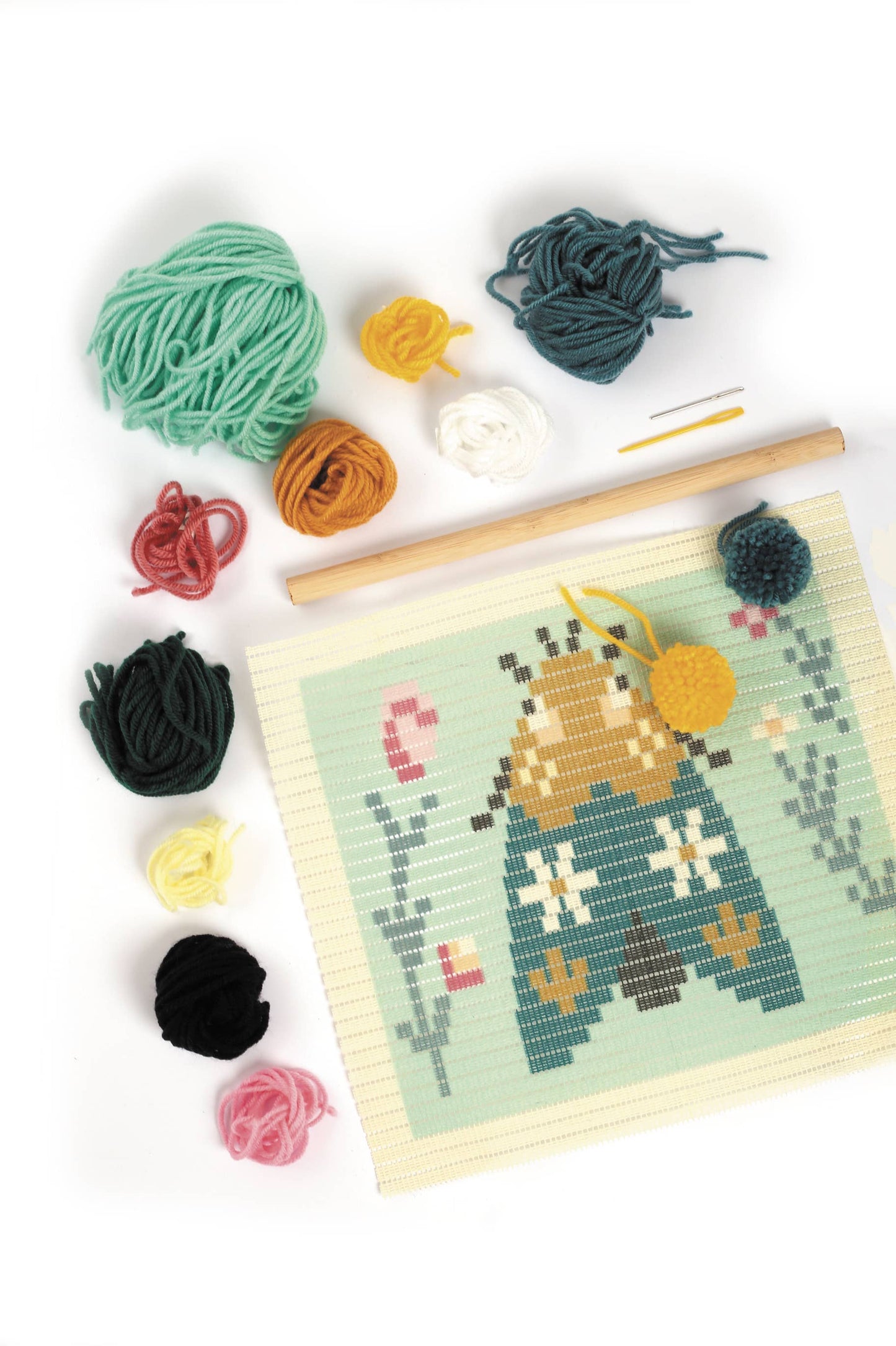 KIT CANEVAS PAPILLON DE NUIT Boutique Graine Créative 