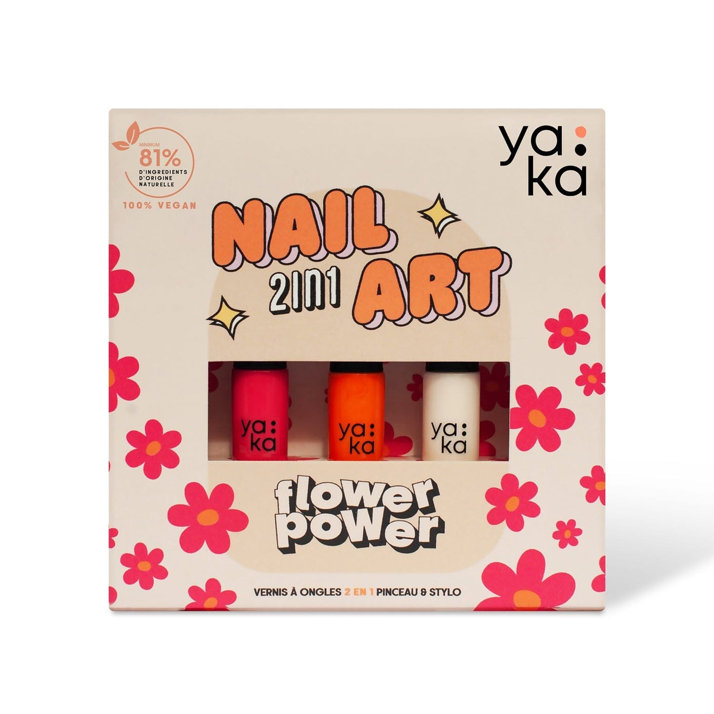 Kit nail Art 2 EN 1 - Vernis à ongles Yaka Boutique Yaka 