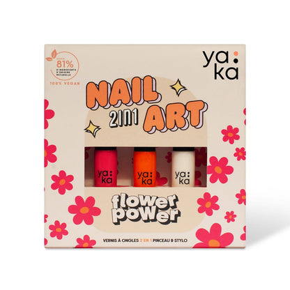 Kit nail Art 2 EN 1 - Vernis à ongles Yaka Boutique Yaka 
