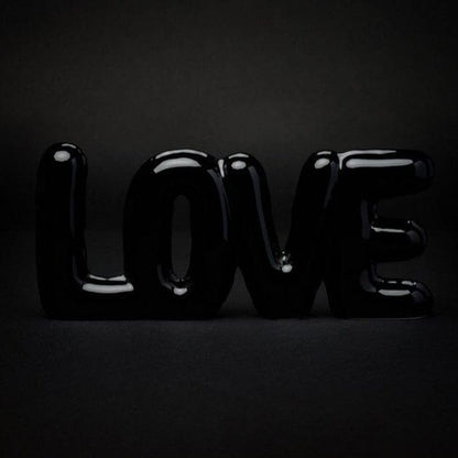 Lettres balloon LOVE Boutique Blogo Noir 