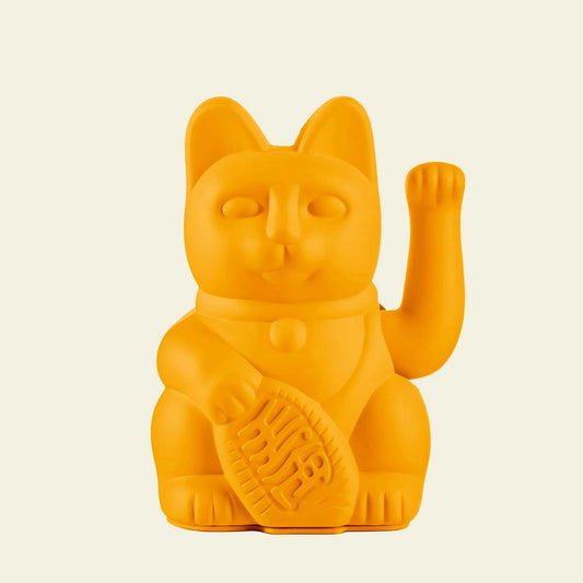 Lucky Cat Maneki Neko Deep yellow - Joie Boutique Donkey 