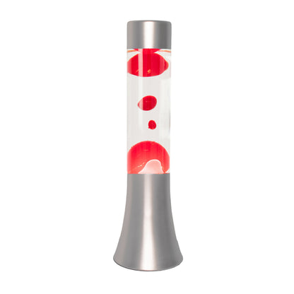 Mini lampe lave - Fisura Boutique Fisura Rouge et Argent 