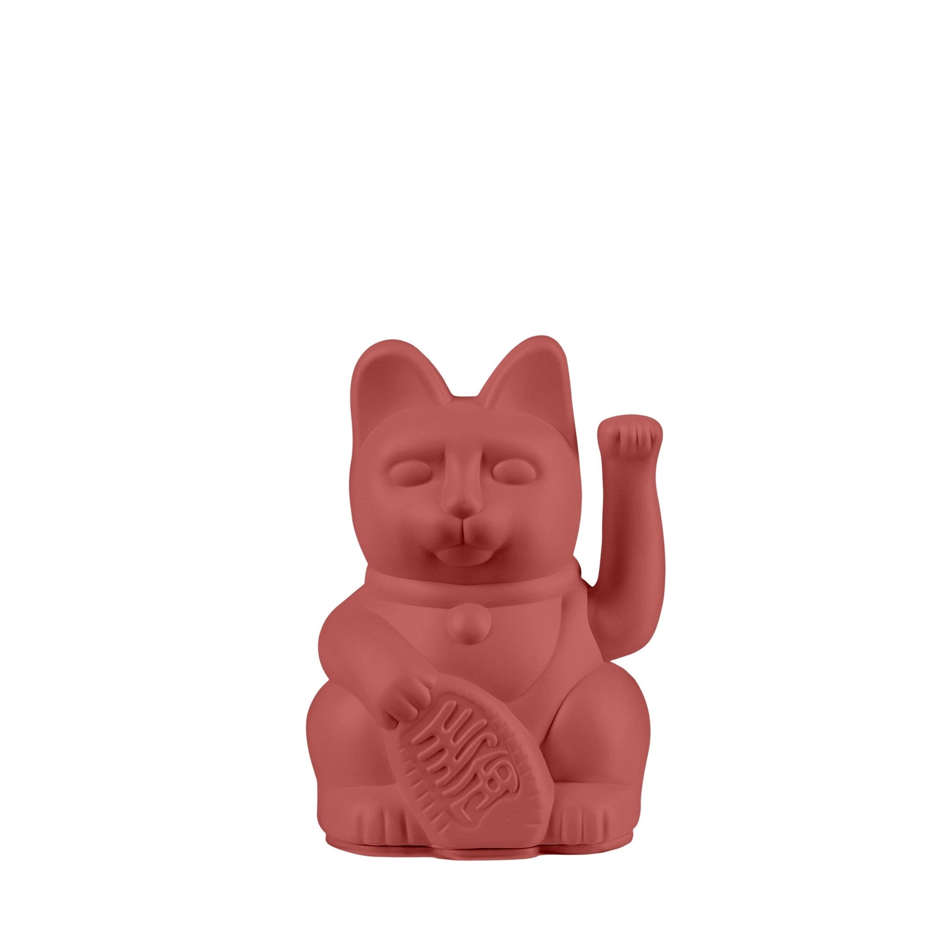 Mini Lucky Cat Maneki Neko Rouge framboise - Amour Boutique Donkey 