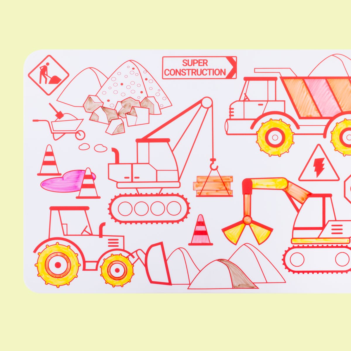 Mini Playmat Super Construction – SuperPetit Boutique Super Petit 