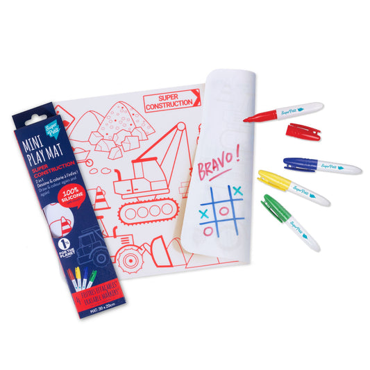 Mini Playmat Super Construction – SuperPetit Boutique Super Petit 