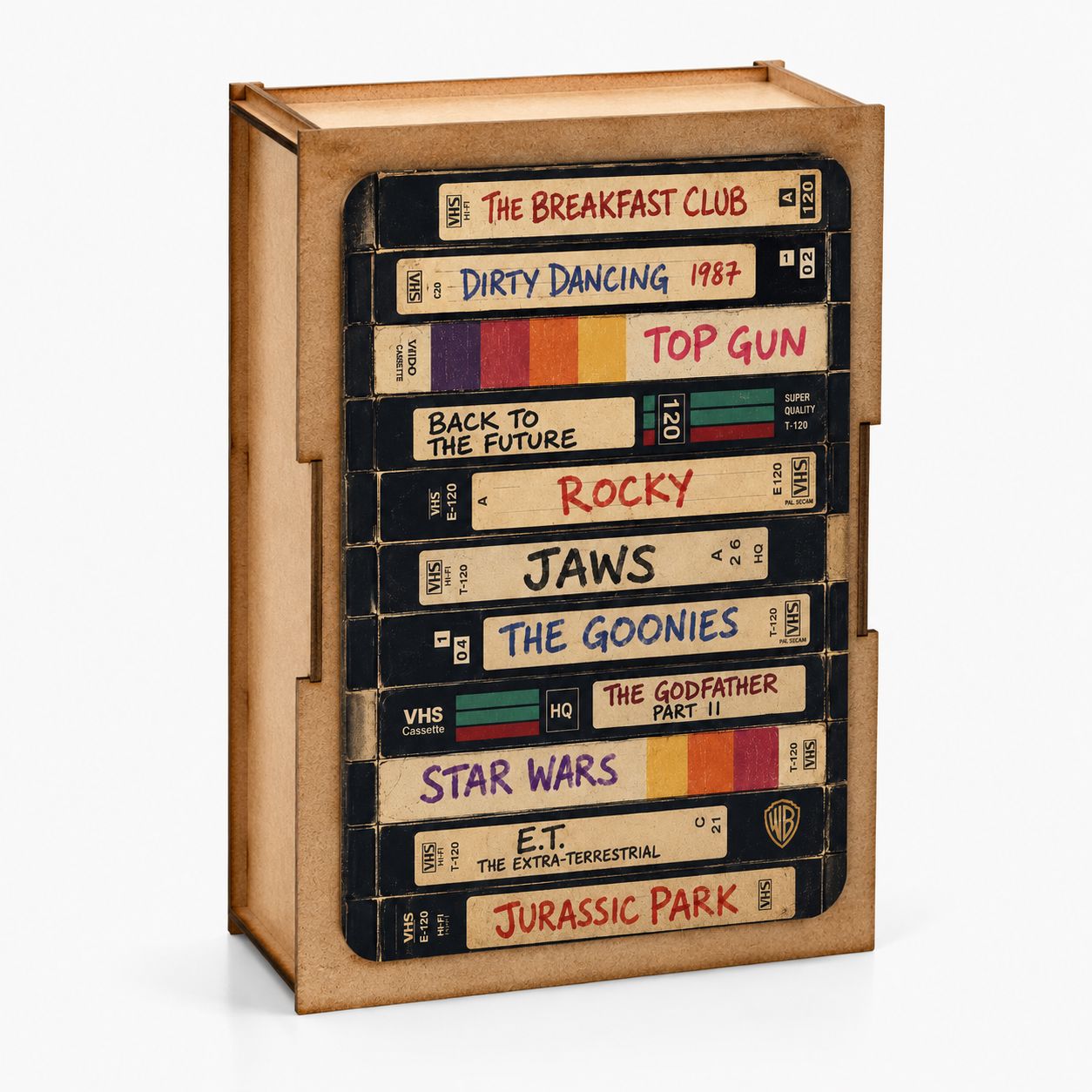 Mini puzzle collection rétro Cassettes VHS Boutique Bywood 