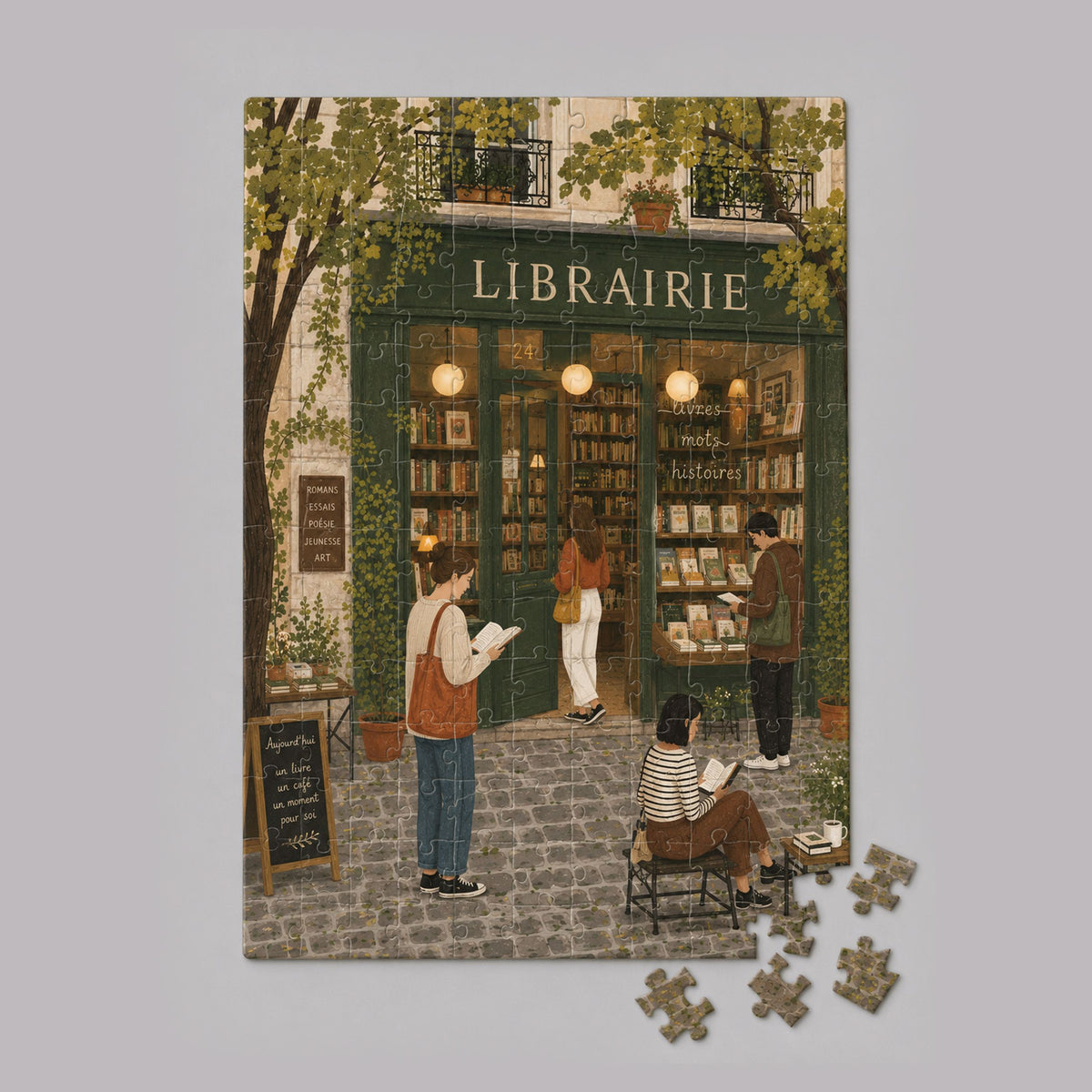Mini puzzle en bois — Librairie française Boutique Bywood 
