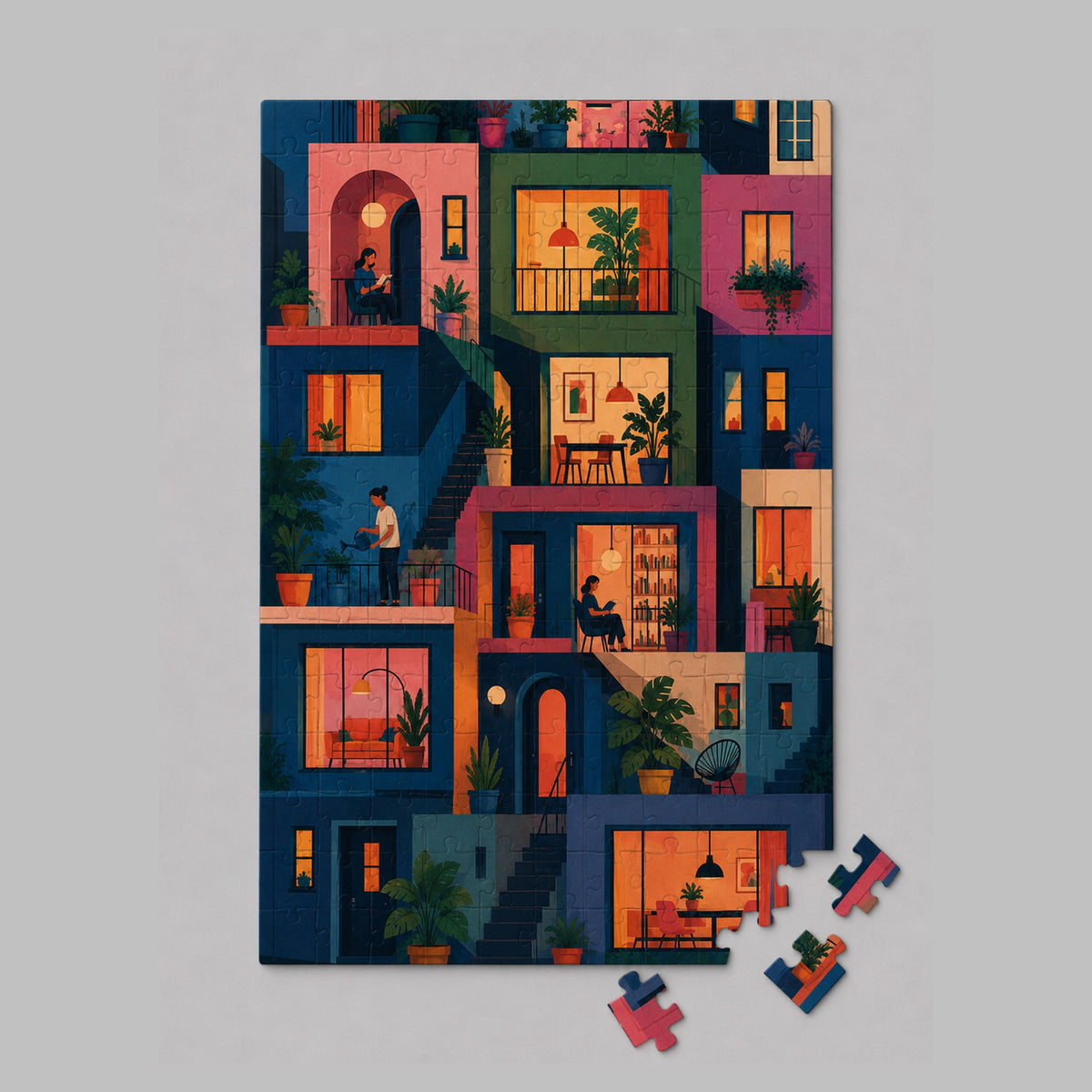 Mini puzzle : scène parisienne Boutique Bywood 