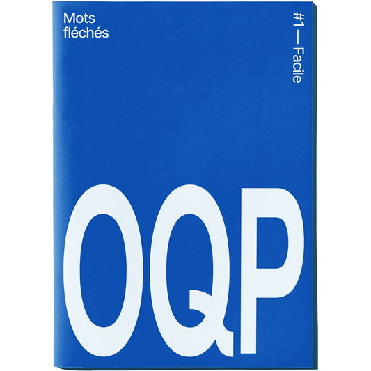 Mots-fléchés OQP #1 Boutique OQP 