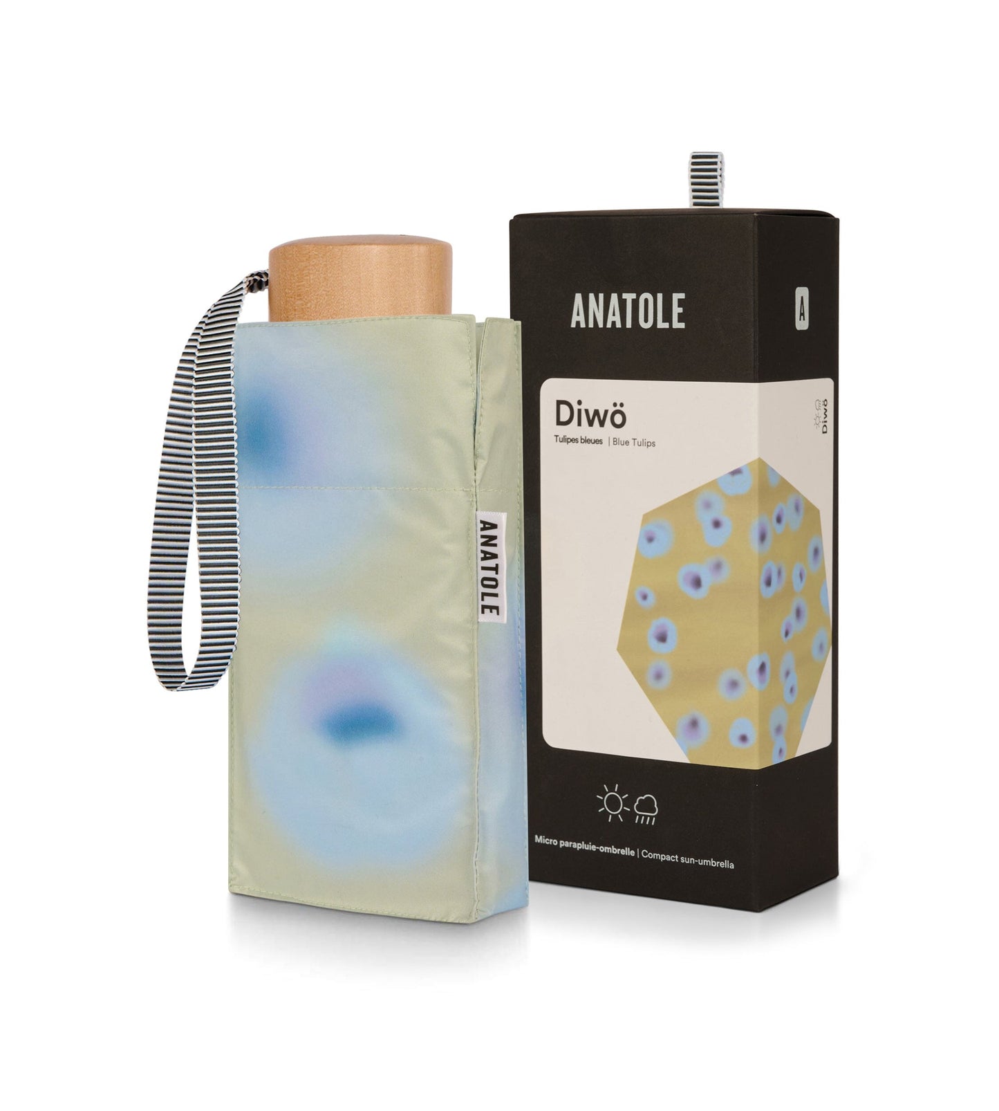 Ombrelle anti-UV / pluie double protection Boutique Anatole 