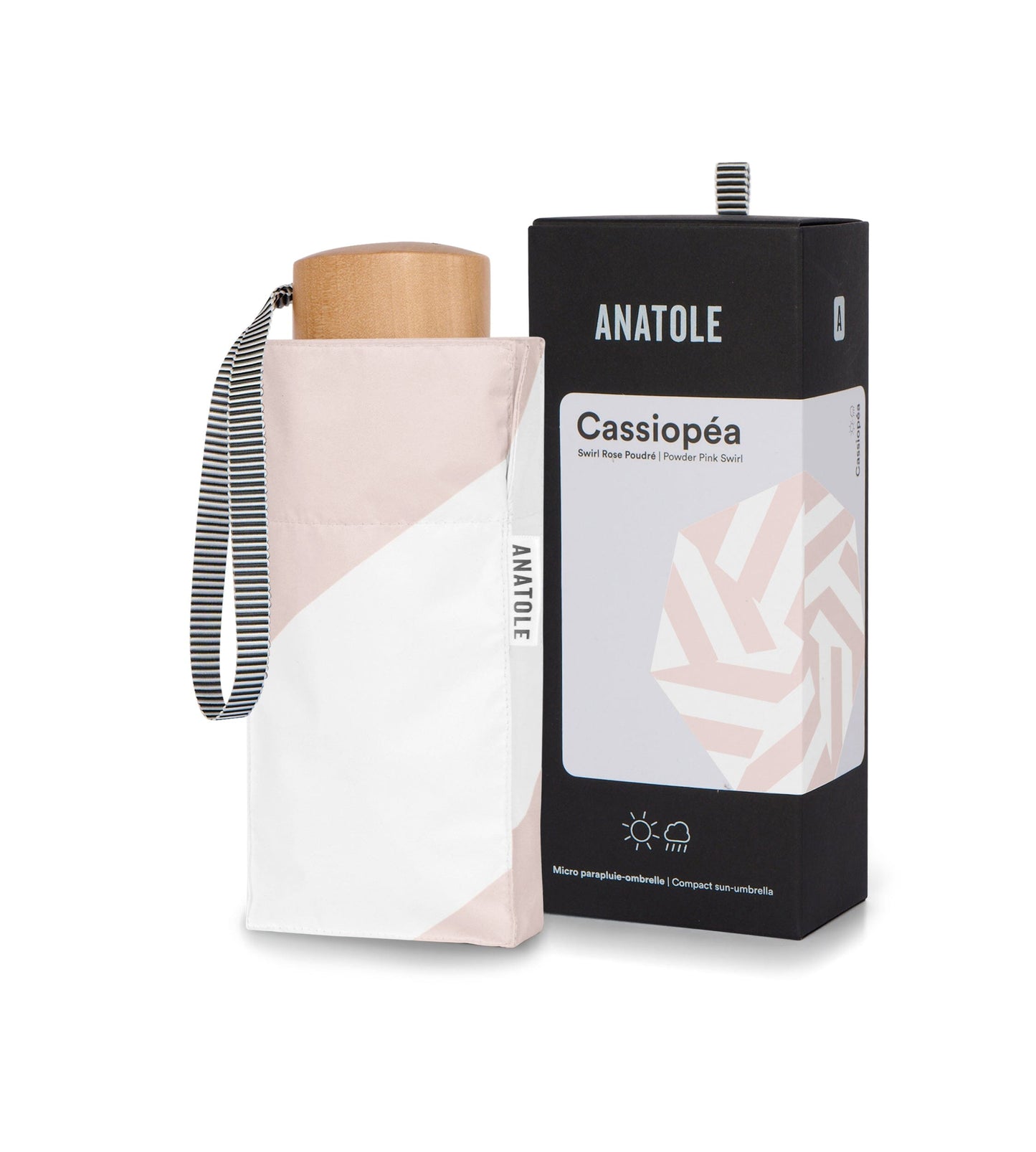 Ombrelle anti-UV / pluie double protection Boutique Anatole 