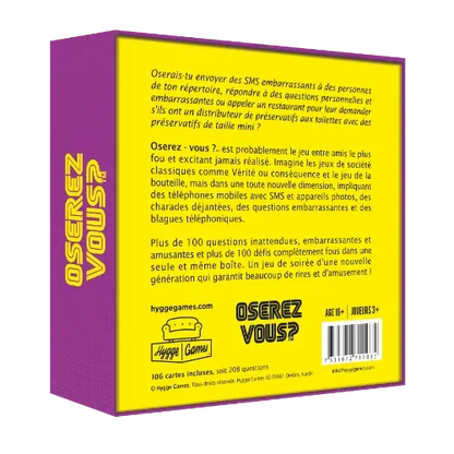 Oserez-vous - Hygge Games Jeu Festif Boutique Hygge Games 