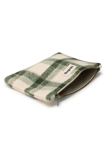 Pochette Ema tartan vert Boutique Hindbag 