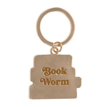Porte-clés « Book Worm » Boutique Something Different Wholesale 