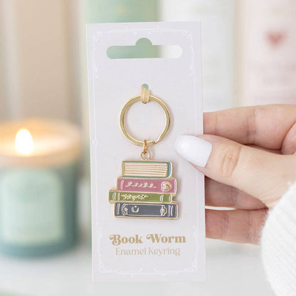 Porte-clés « Book Worm » Boutique Something Different Wholesale 