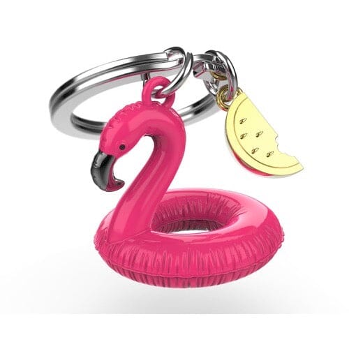 Porte-clés Bouée flamant rose – Metalmorphose Boutique Metalmorphose 