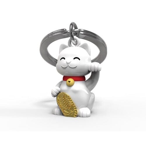 Porte-clés Chat porte-bonheur – Metalmorphose Boutique Metalmorphose 