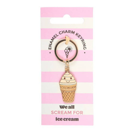 Porte-clés cornet de glace Boutique Something Different 