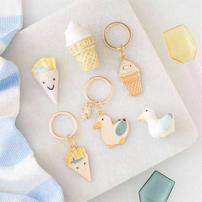 Porte-clés cornet de glace Boutique Something Different 