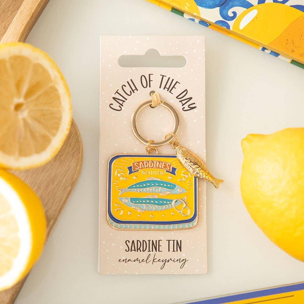 Porte-clés en boîte de sardines Boutique Something Different Wholesale 