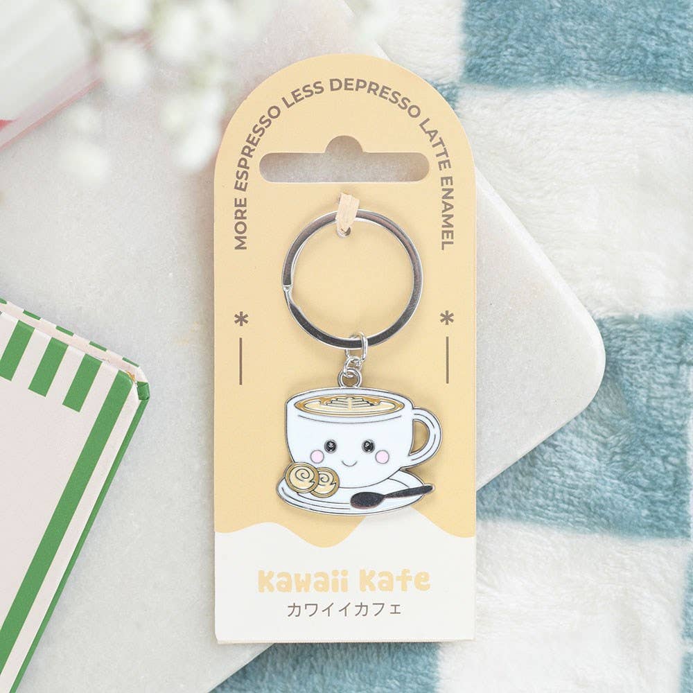Porte-clés Kawaii Espresso Latte Boutique Something Different Wholesale 