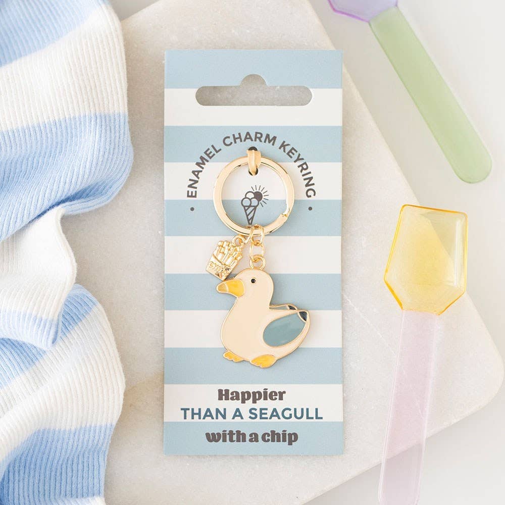 Porte-clés Mouette et Frites Boutique Something Different Wholesale 
