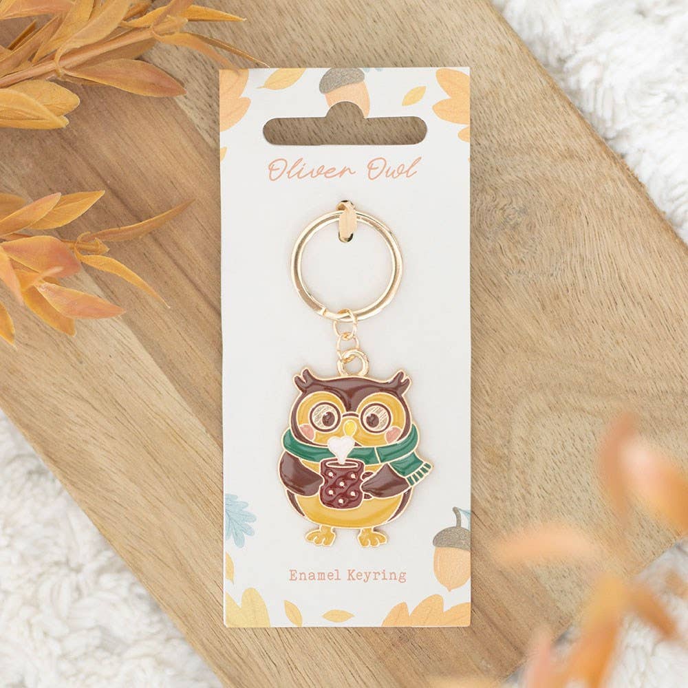 Porte-clés Oliver le hibou Boutique Something Different 