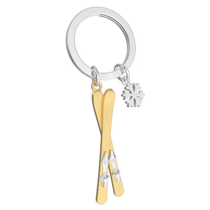 Porte-clés Ski Metalmorphose Boutique Metalmorphose 