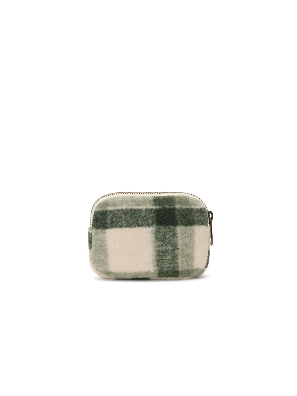 Porte monnaie Lili tartan vert Boutique Hindbag 
