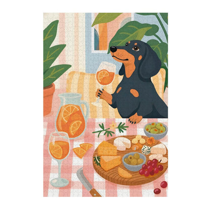 Puzzle 1000 pièces – Illustration poétique d’animaux Boutique Balvi Spritz time 