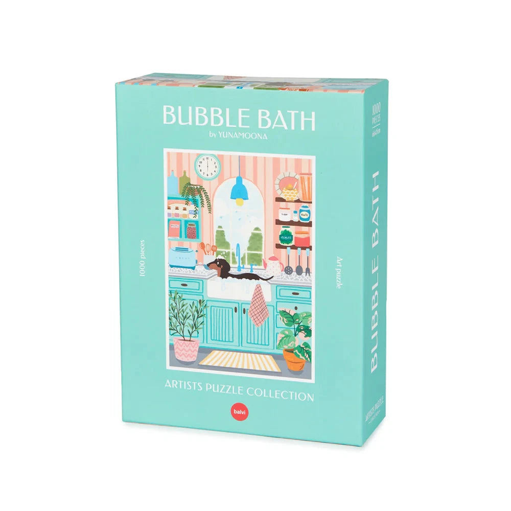 Puzzle 1000 pièces – Illustration poétique d’animaux Boutique Balvi 