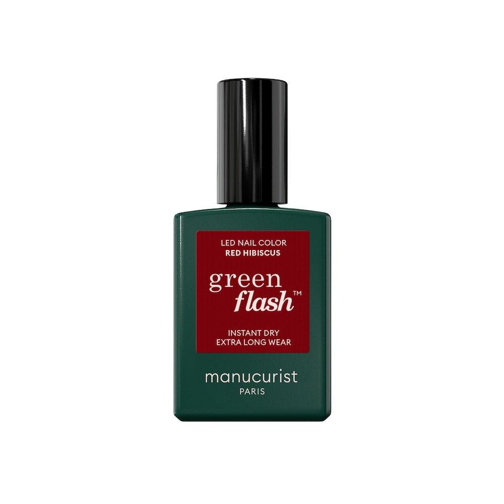 RED HIBISCUS - Vernis semi - permanent Green Flash - Manucurist - Missa Arles