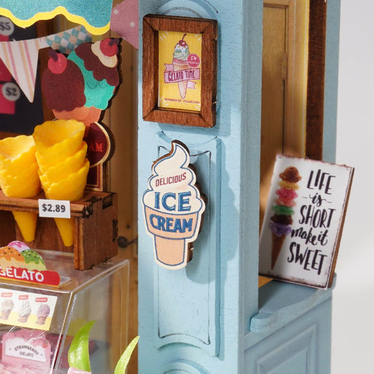 Rolife Gelato Stall DS052 – Maquette miniature DIY Boutique Rolife Robotime 