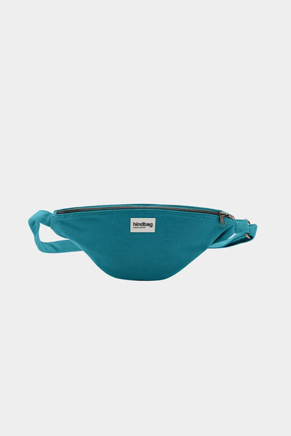 Sac banane Sasha Bleu paon Boutique Hindbag 