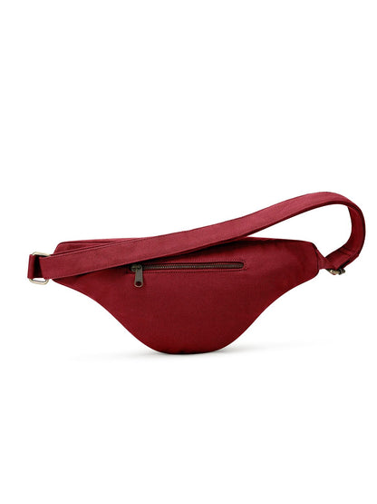 Sac banane Sasha bordeaux Boutique Hindbag 
