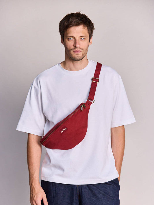 Sac banane Sasha bordeaux Boutique Hindbag 